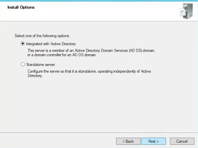 Configuring WDS Active Directory or Standalone